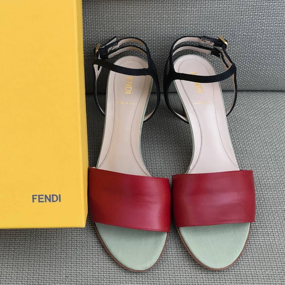 Fendi Heeled Sandals